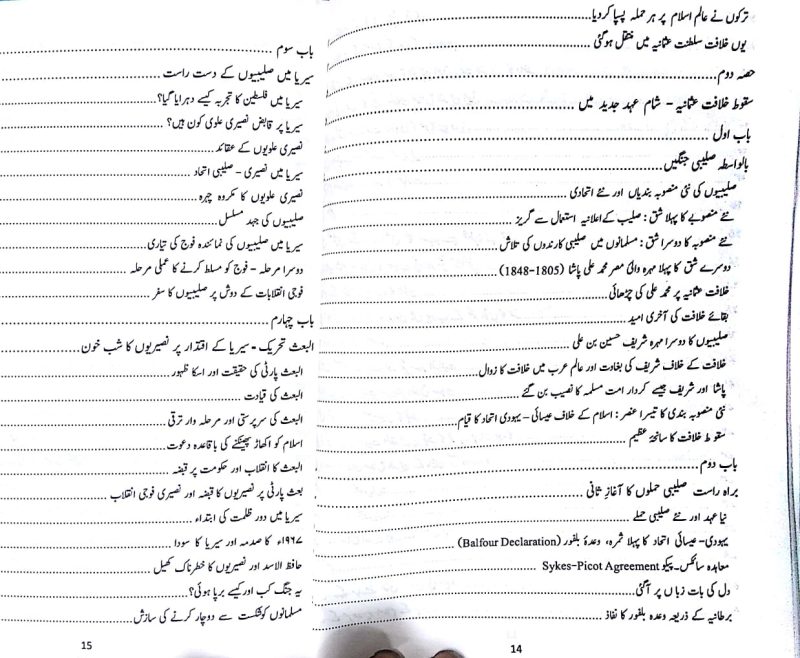 Inqilab e Sham, انقلاب شام‌, عالم‌ اسلام‌ کی تشکیل نو کا آغاز - Image 5