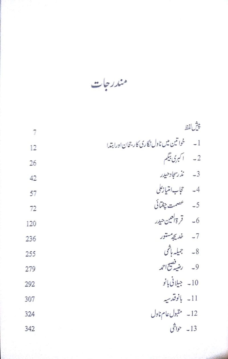 Urdu Adab Ki Aham Khawateen Novel Nigar, اردو ادب کی اہم‌ خواتین ناول نگار - Image 2