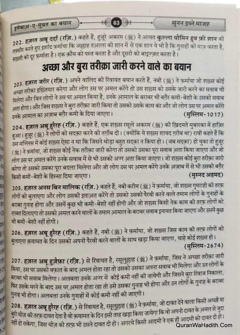 Sunan Ibn Majah Hindi | सुनन इबने माजह - Image 2