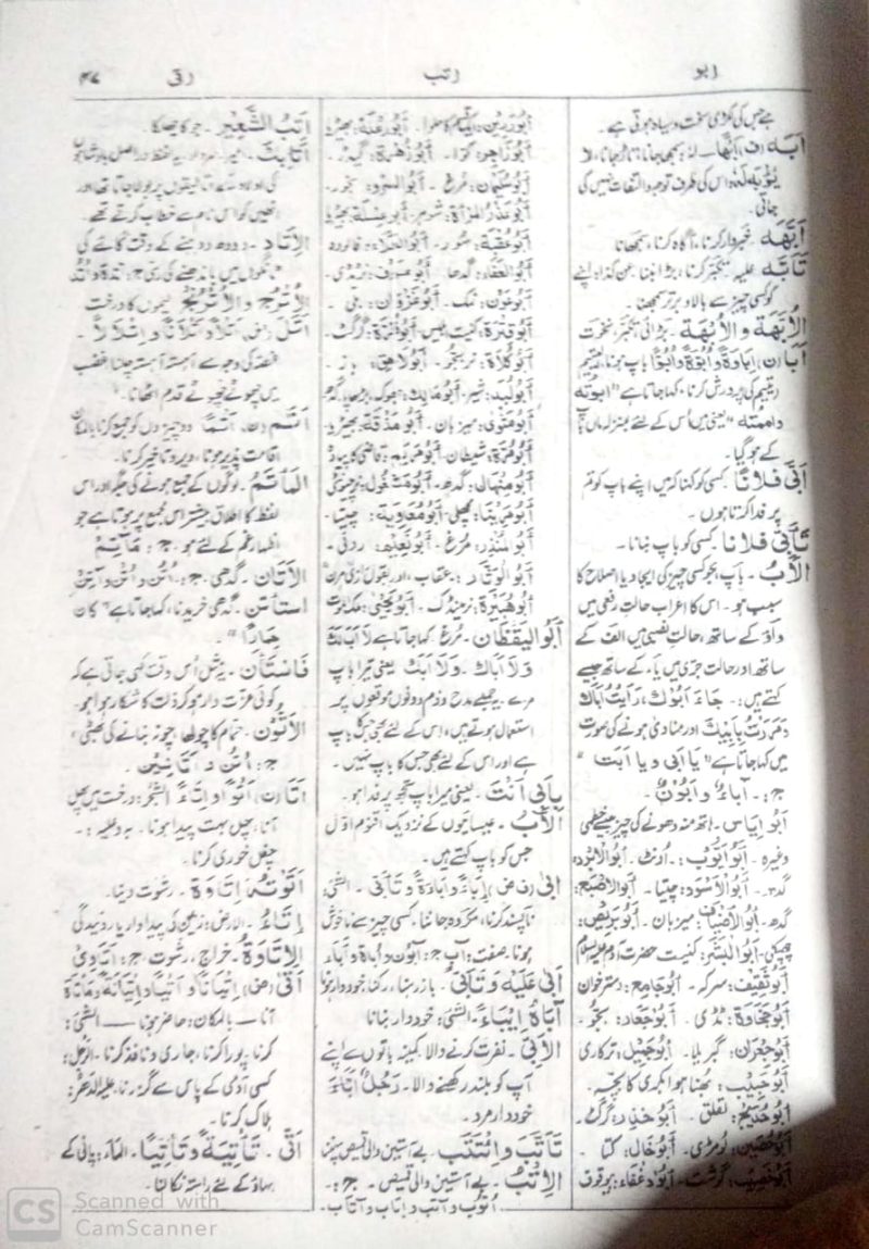 Al Munjid Arabic Urdu Lughat, المنجد عربی اردو لغت, جدید ایڈیشن, جدید تصویر جامع لغت - Image 3