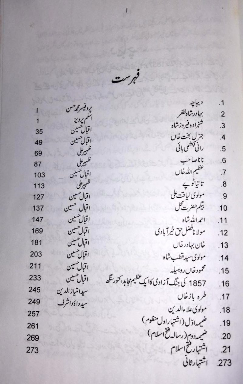 1857 Ke Rah Numa, Sawanehi Khake, اٹھارہ سو ستاون کے راہ نما، سوانحی خاکے - Image 2