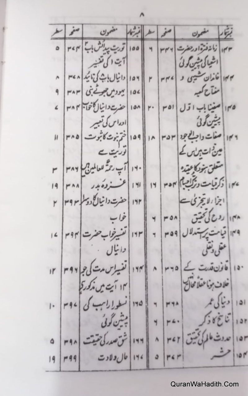 Bushra, بشریٰ حضرت محمد کے متعلق توریت انجیل اور دیگر صحف انبیا میں بشارت - Image 4