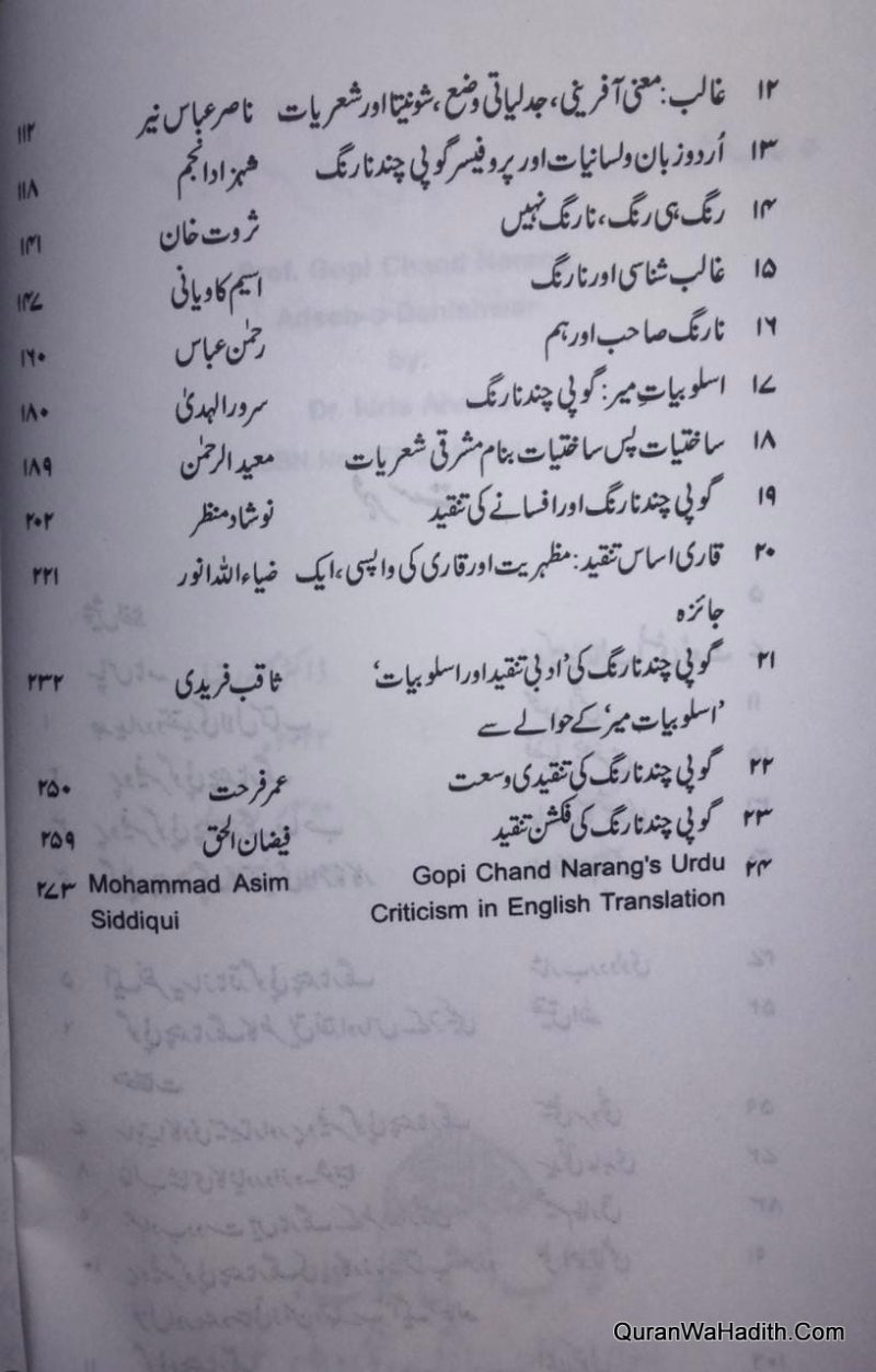 Professor Gopi Chand Narang Adeeb o Danishwar, پروفیسر گوپی چند نارنگ ادیب و دانشور - Image 2