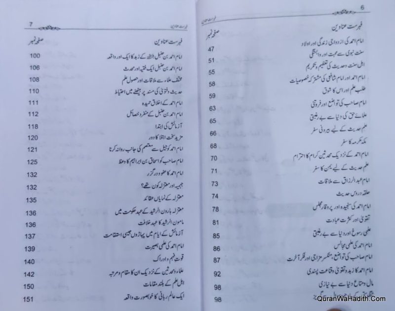 Imam Ahmad Bin Hanbal Ki Zindagi Ke Muntakhab Sunahre Waqiat, امام احمد بن حنبل کی زندگی کے منتخب سنہرے واقعات - Image 3