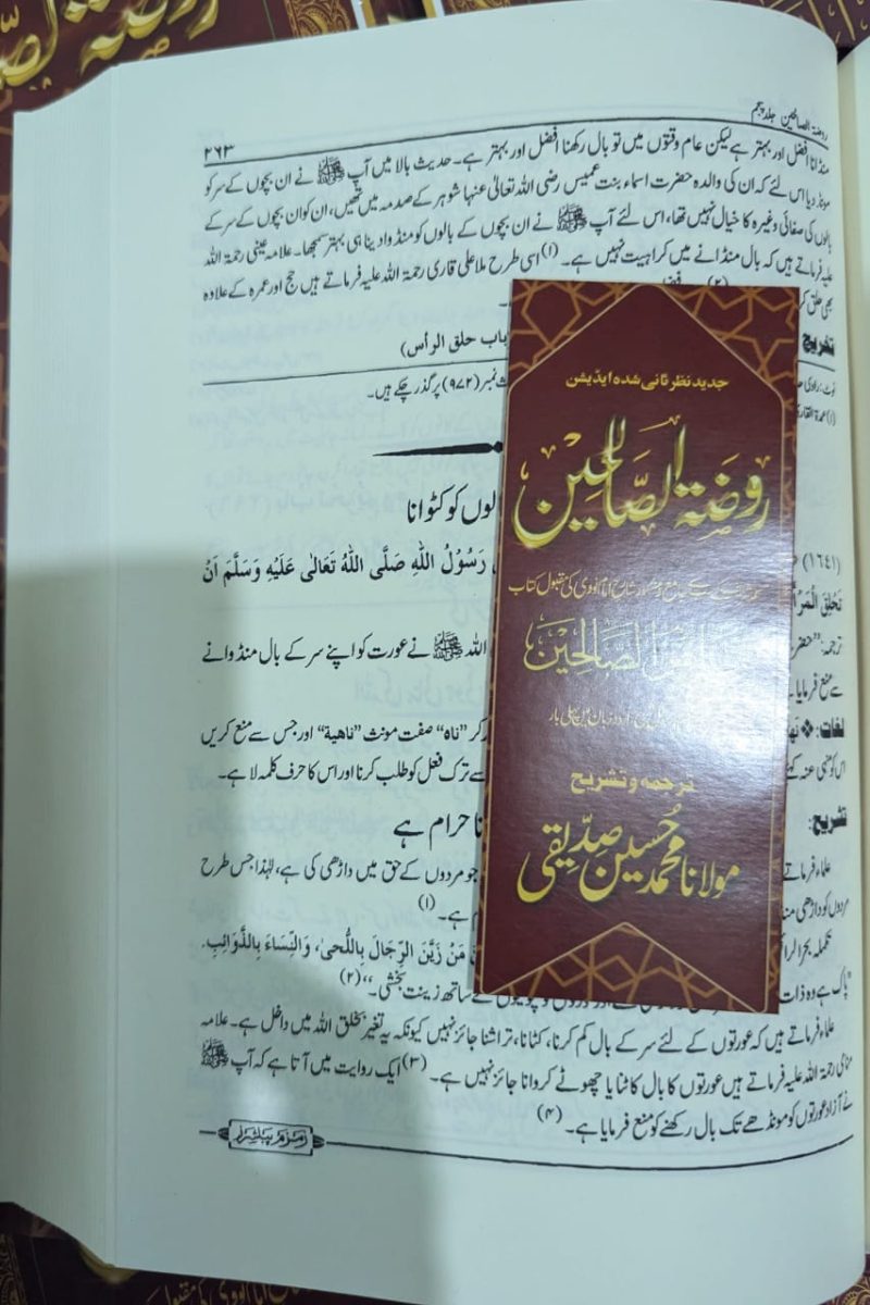 Rauzat us Saliheen Sharah Riaz us Saliheen | 5 Vols | روضۃ الصالحین اردو شرح رياض الصالحین - Image 4