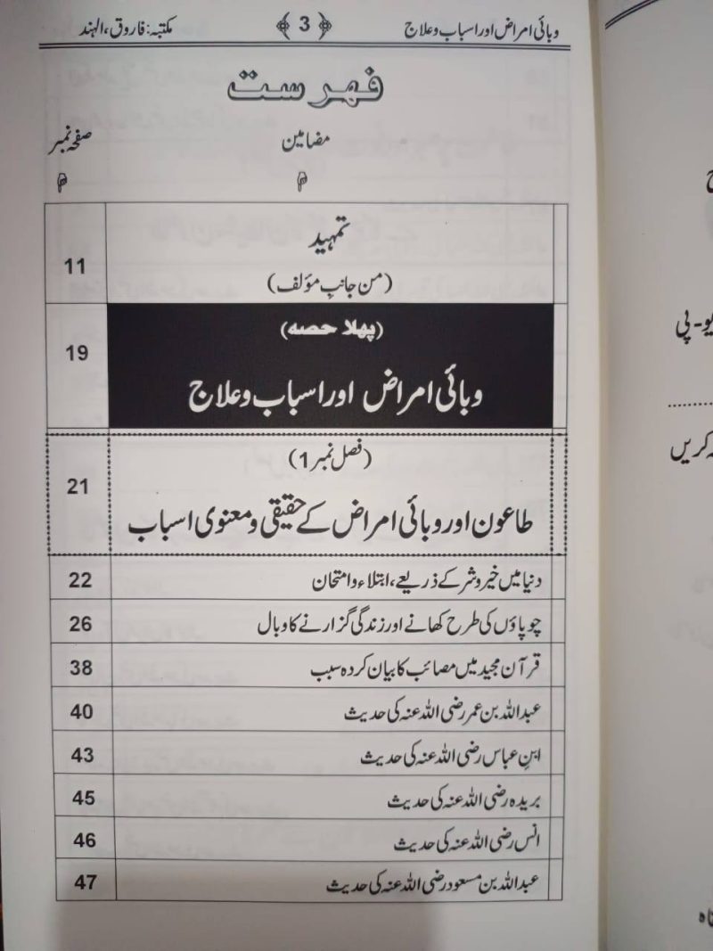 Wabai Amraz Aur Asbab o Ilaj | وبائی امراض اور اسباب و علاج - Image 2